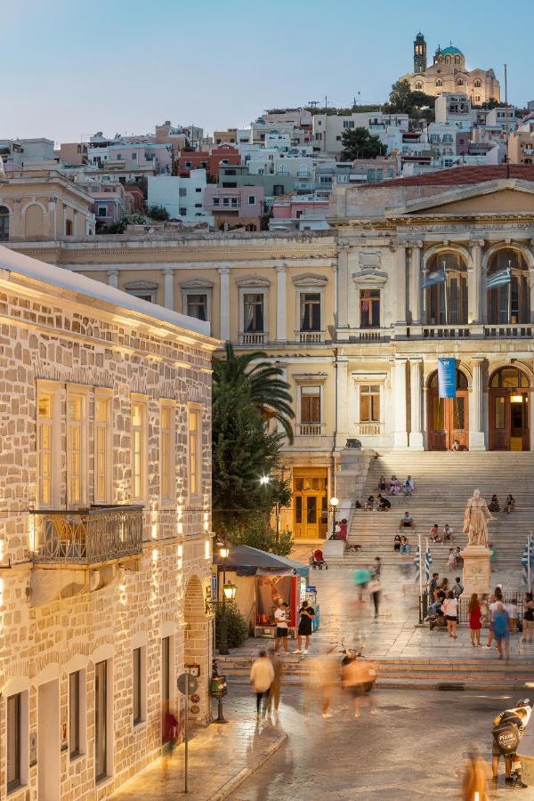 Syros Soul Luxury Suites Ermúpoli Kültér fotó