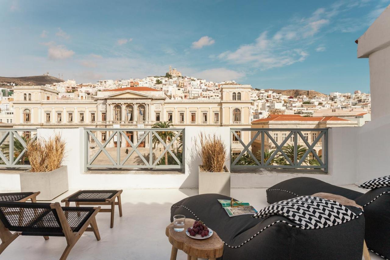 Syros Soul Luxury Suites Ermúpoli Kültér fotó